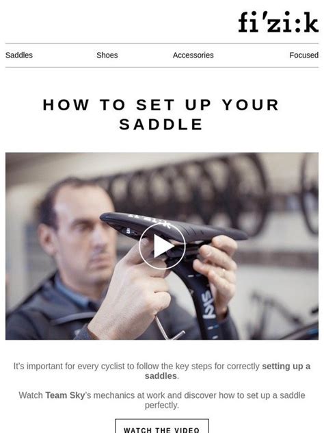 fizak|How To Set Up Your fizi:k Saddle